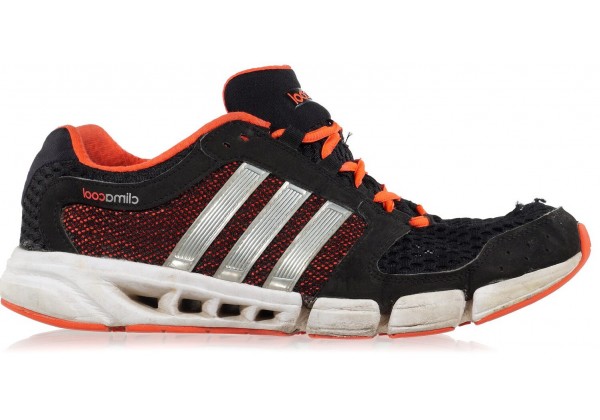 Кроссовки Adidas Terrex Climacool черные с оранжевым